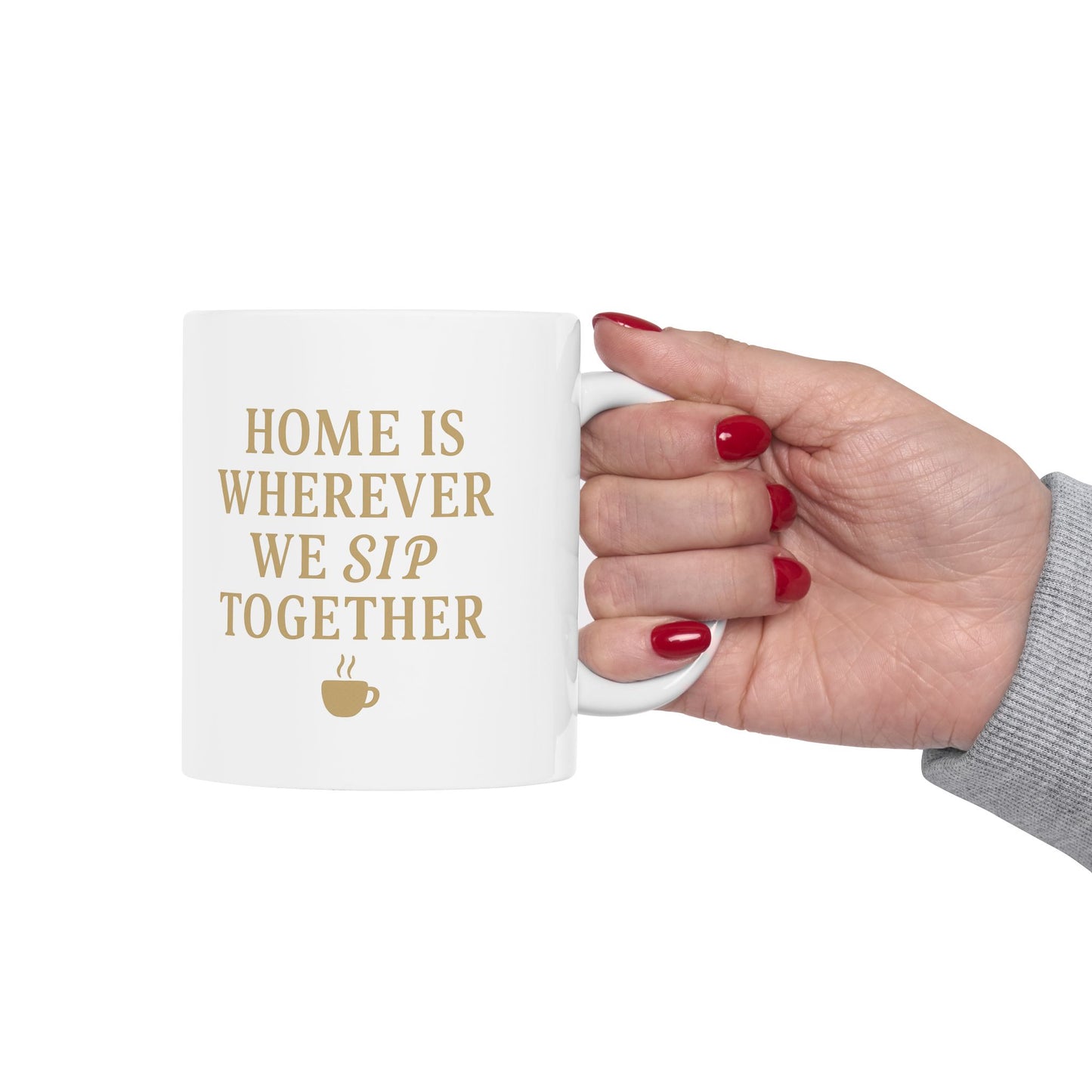 Home Together Ceramic Coffee Mug - 11oz & 15oz