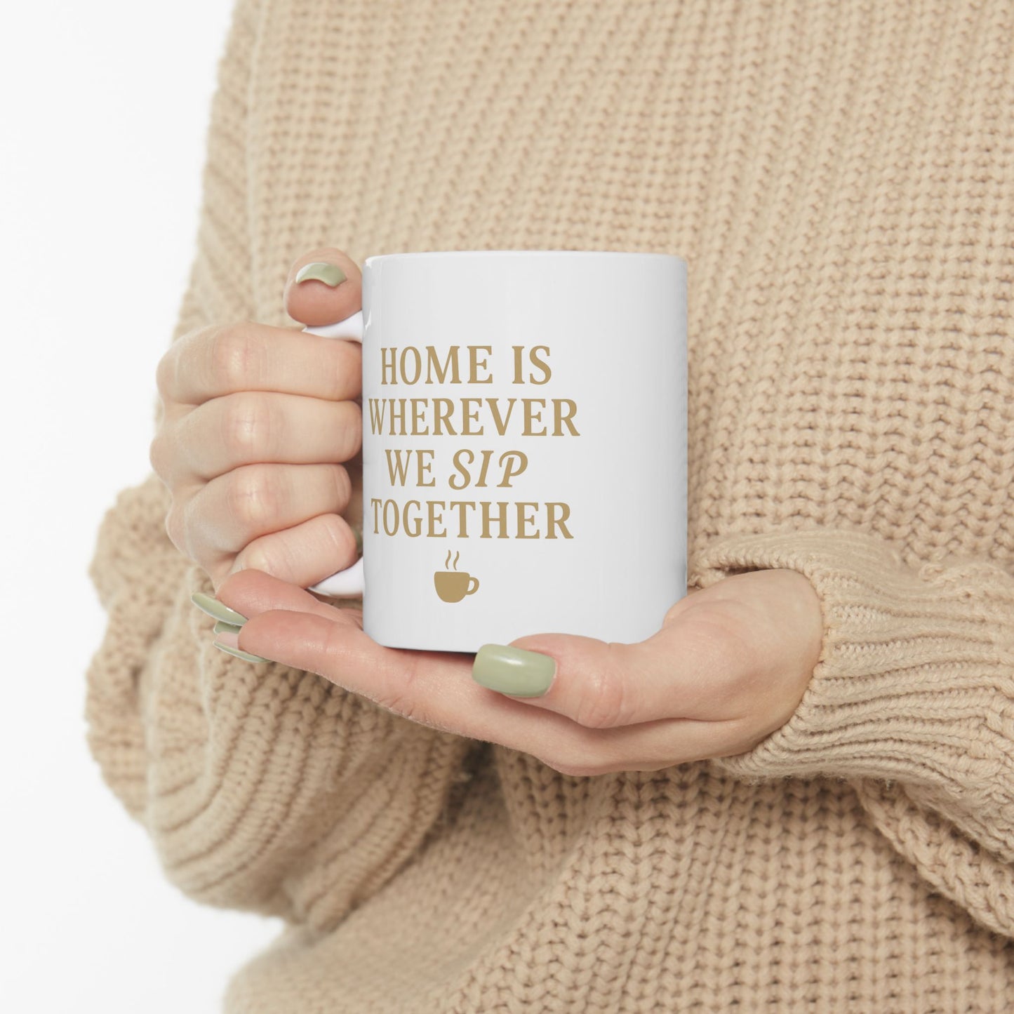 Home Together Ceramic Coffee Mug - 11oz & 15oz