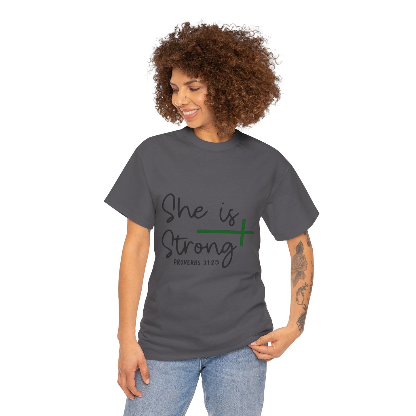 She Is Strong Cross