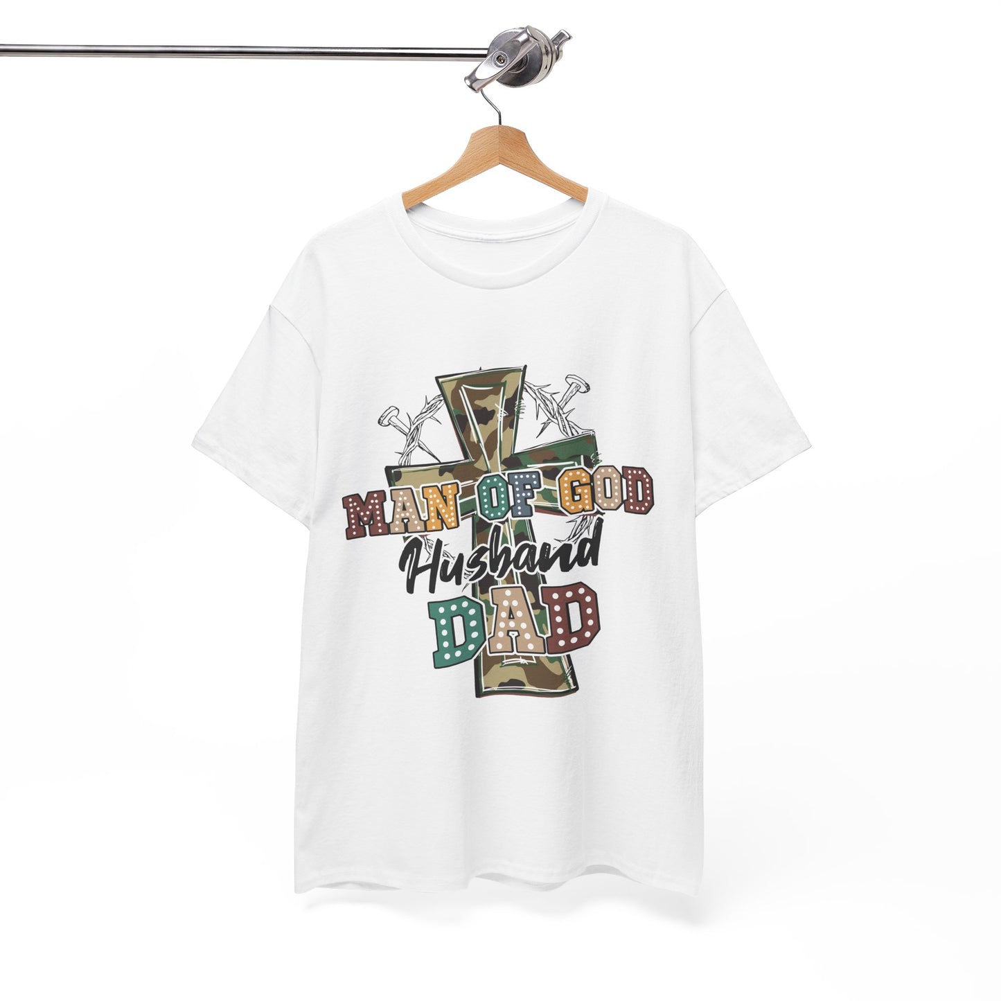 Tee Shirt for Men - Man Of God Design