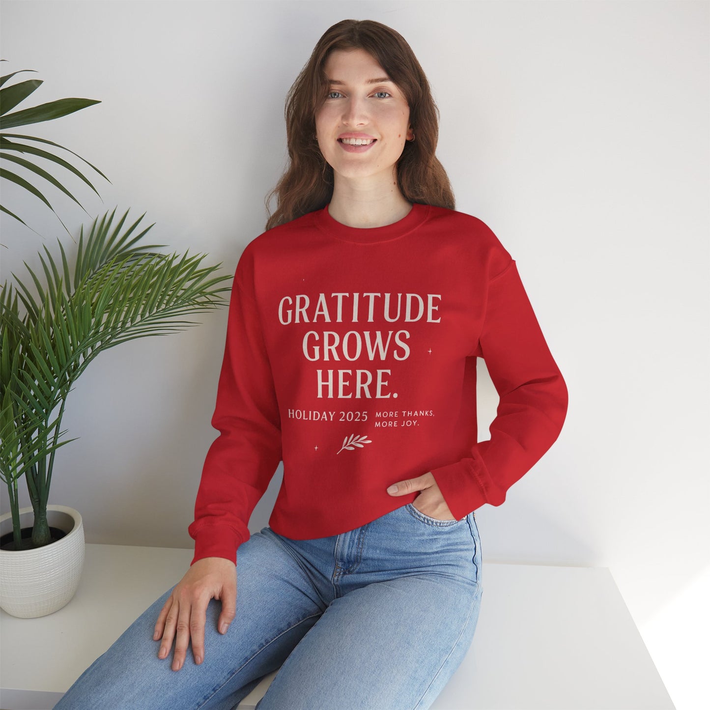 Gratitude Grows Here Sweatshirt
