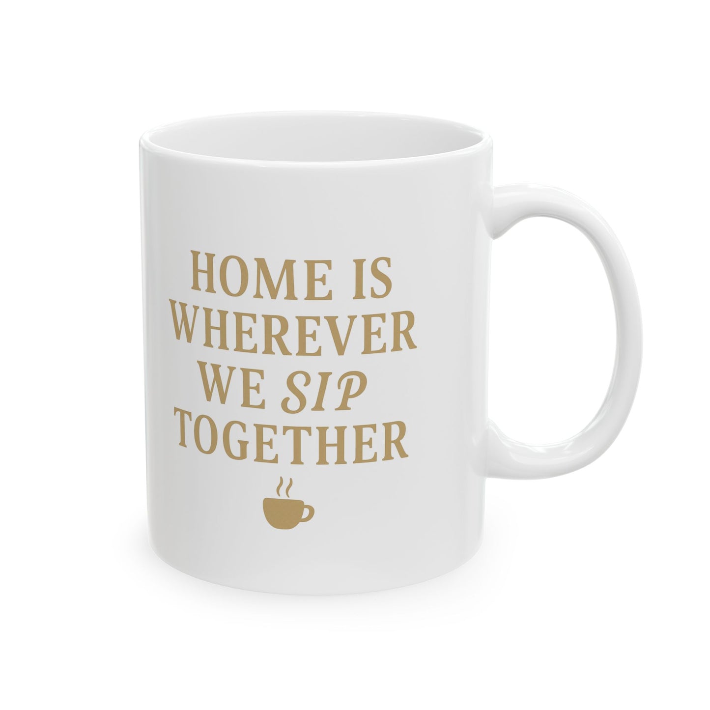 Home Together Ceramic Coffee Mug - 11oz & 15oz