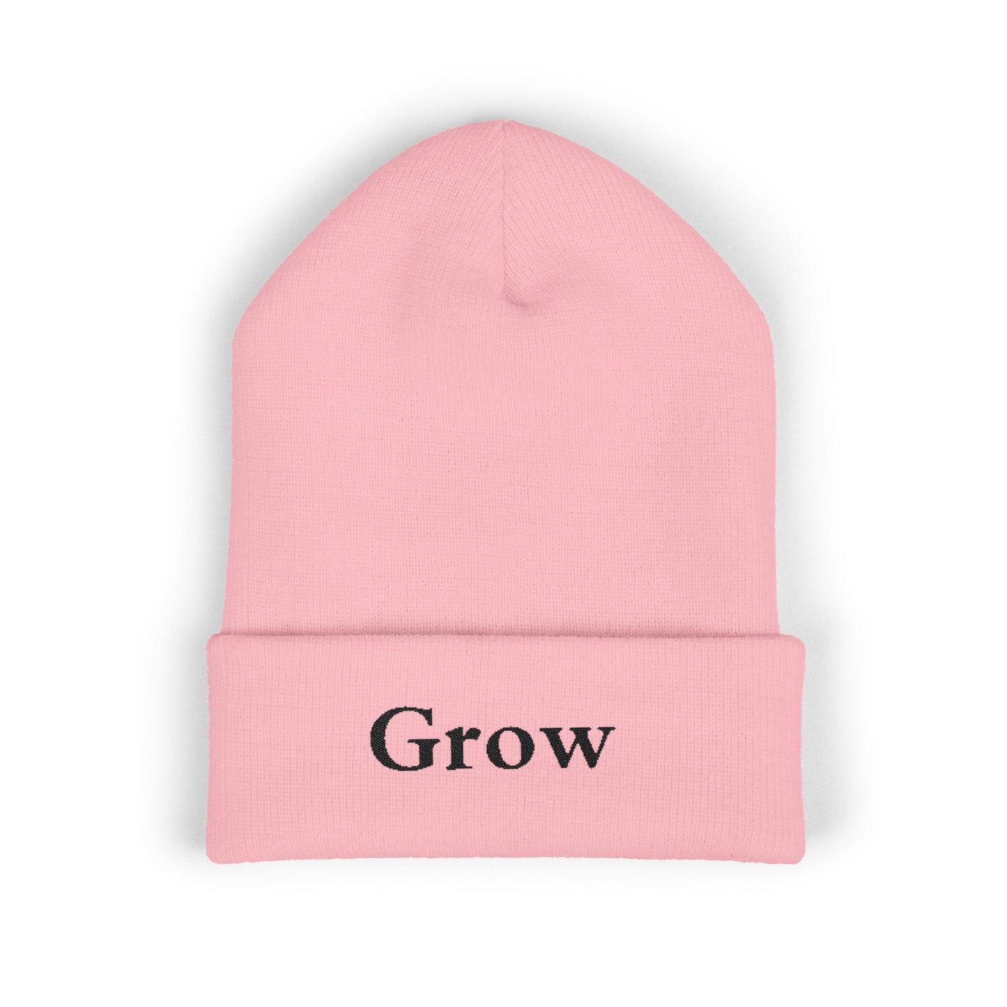 Beanie Hat Grow Embroidery Design