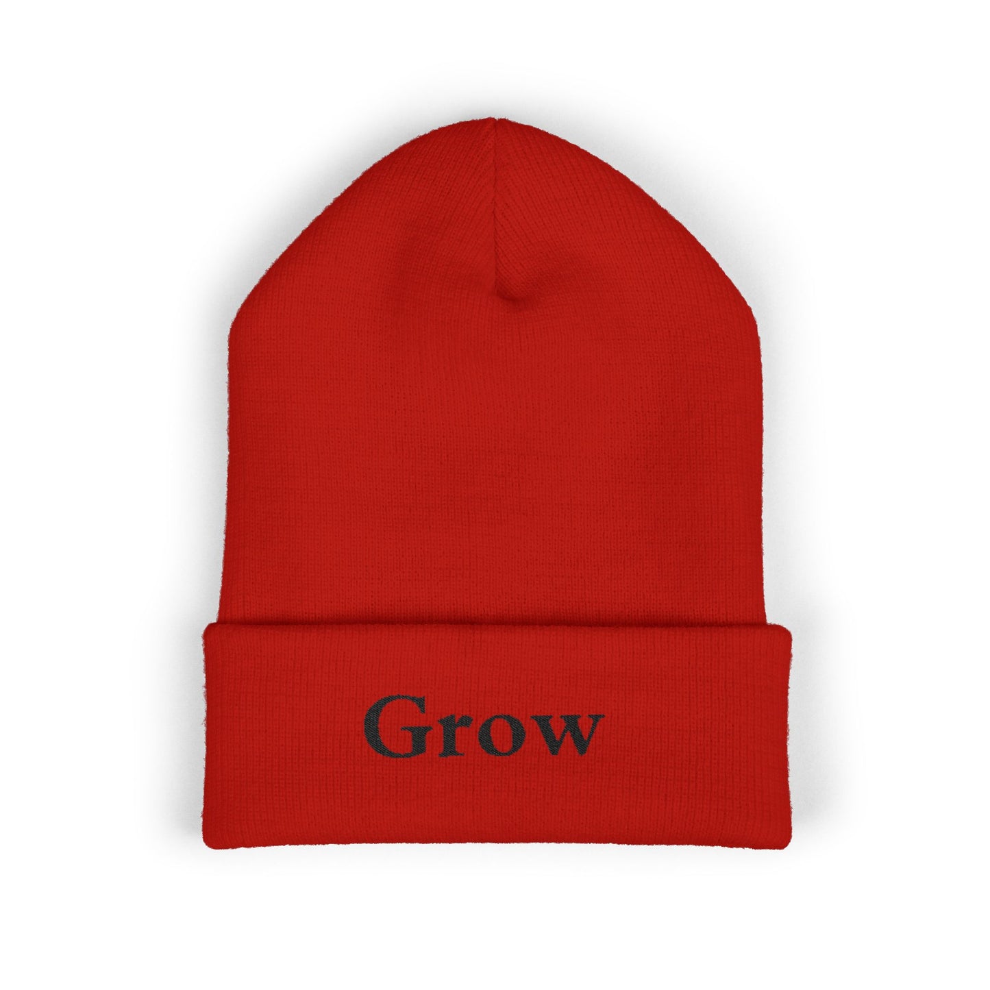 Beanie Hat Grow Embroidery Design