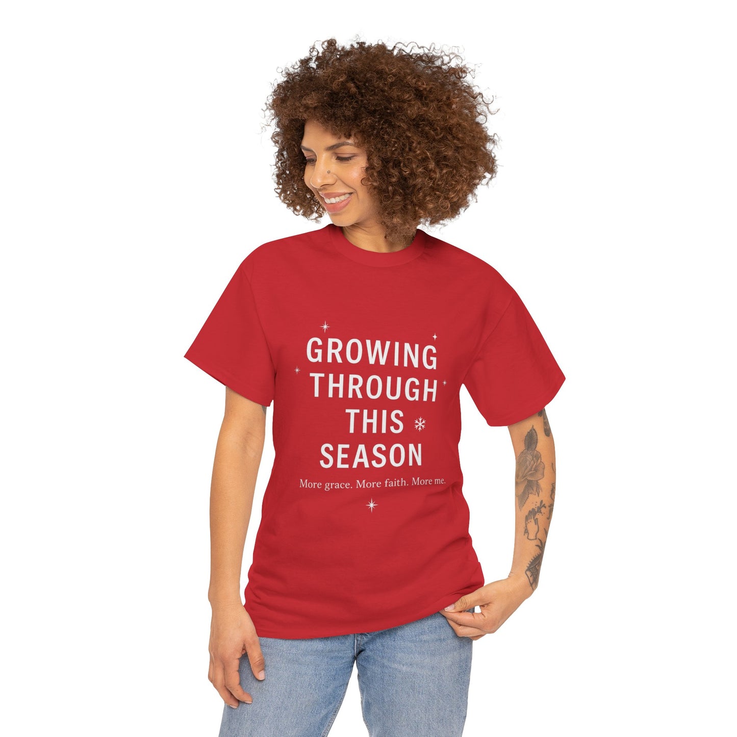 Growing Through This Season Unisex Tee