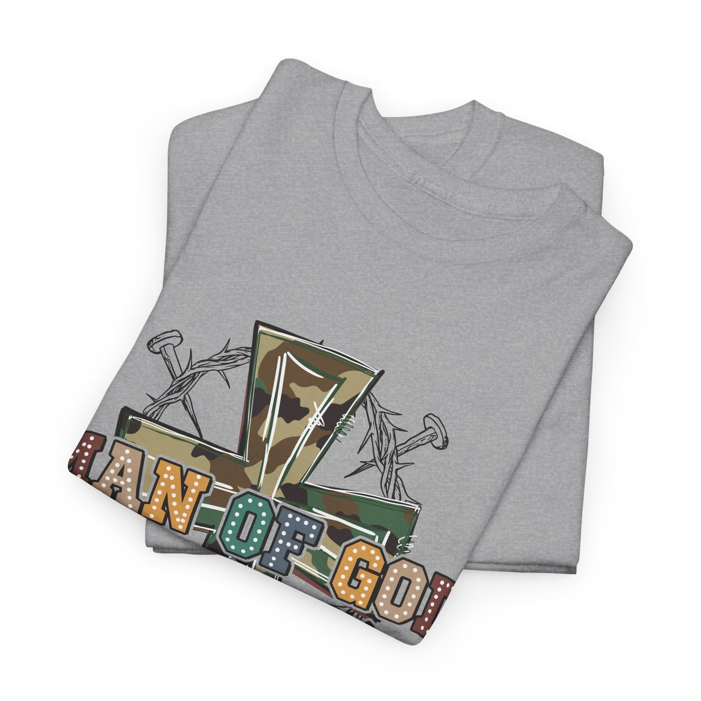 Tee Shirt for Men - Man Of God Design