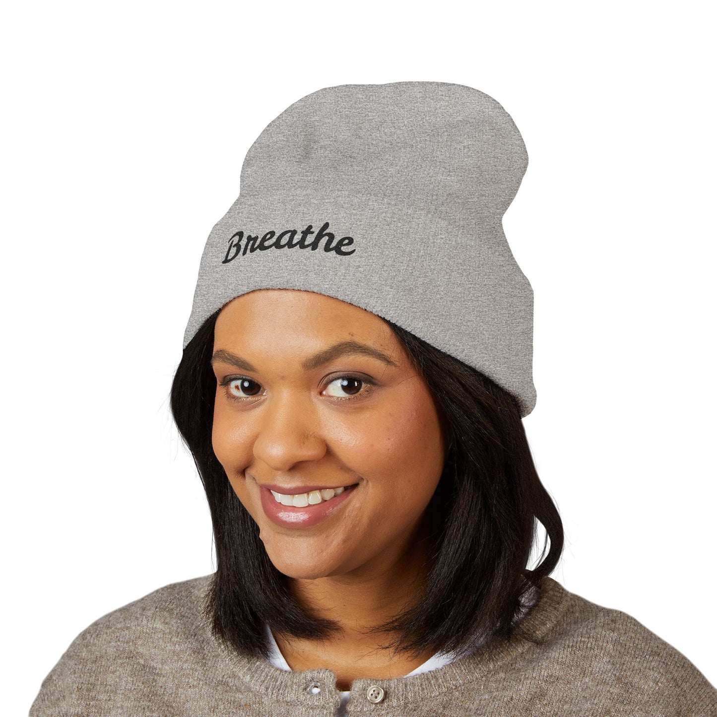Beanie Hat breathe Embroidery Design