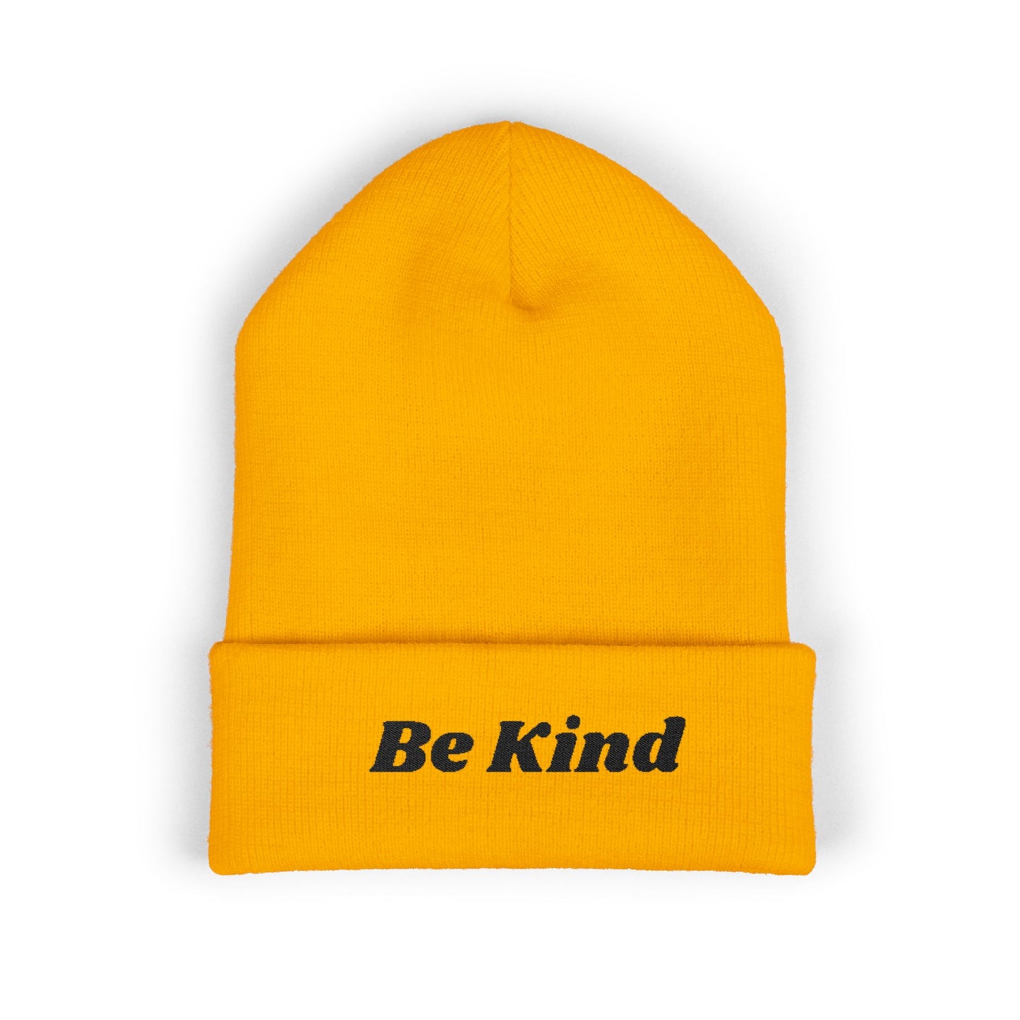 Beanie Hat - 'Be Kind' Embroidered Design