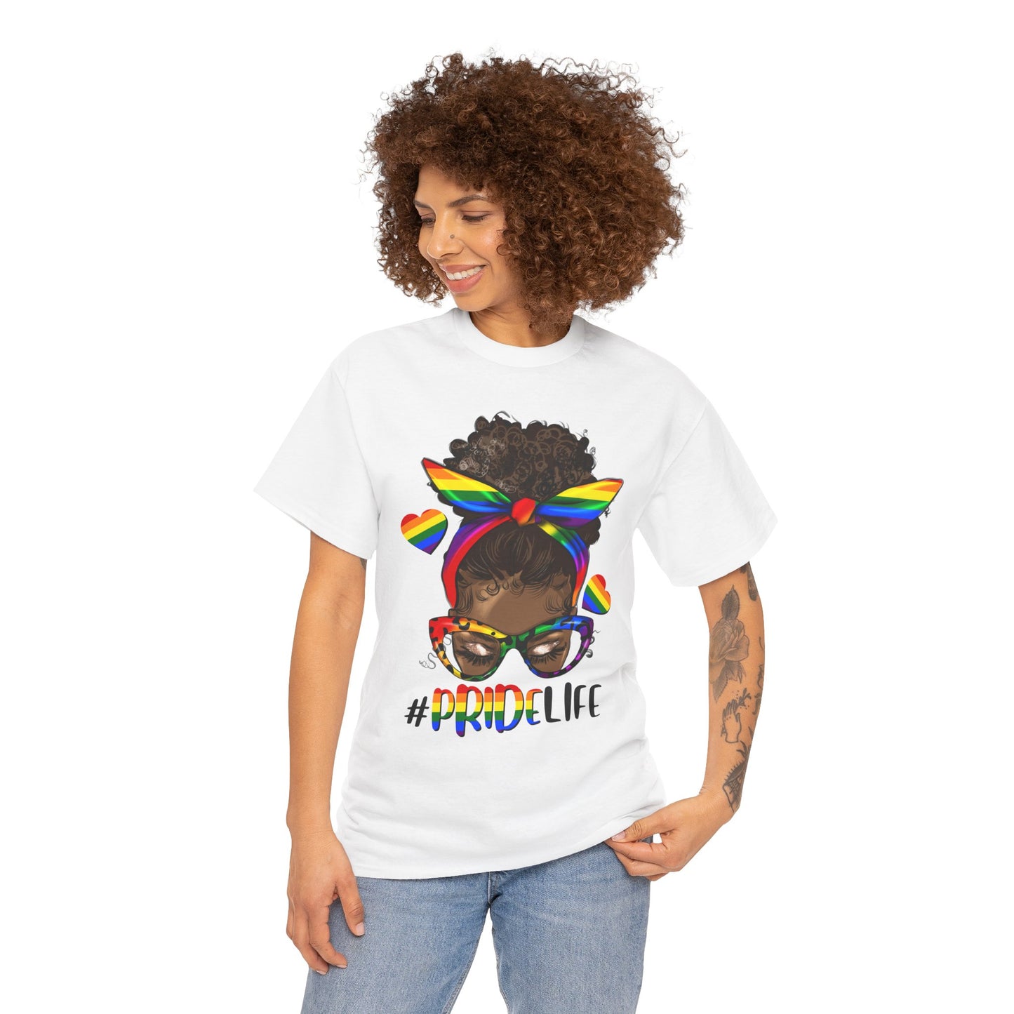 T-Shirt - Pride Life Girl Graphic Tee