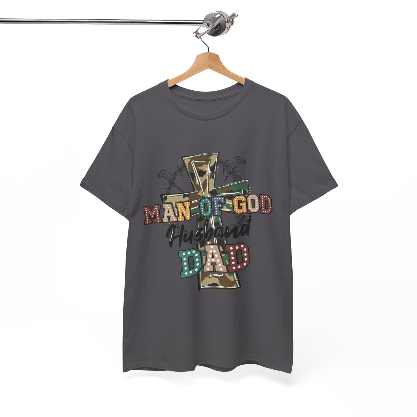 Tee Shirt for Men - Man Of God Design