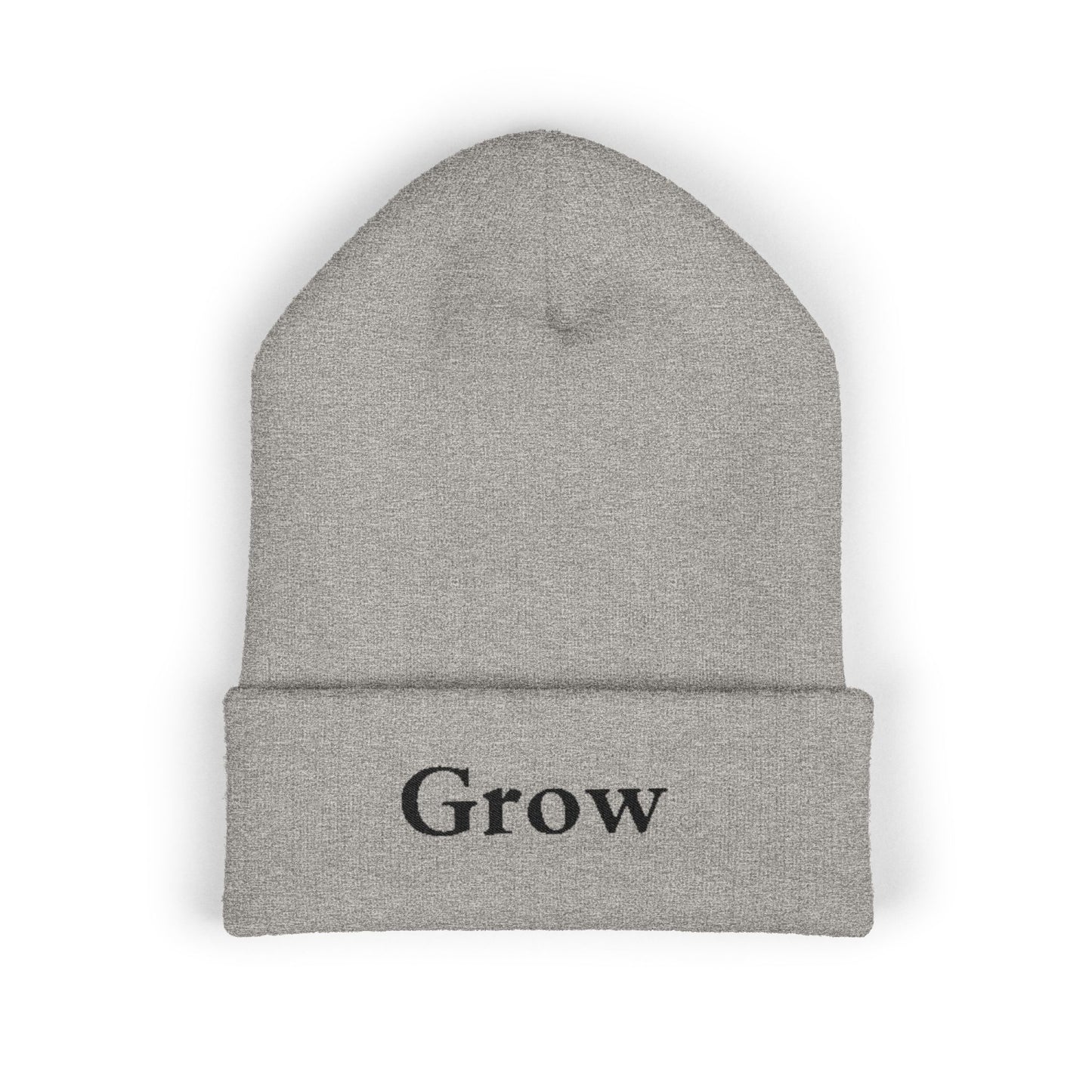 Beanie Hat Grow Embroidery Design