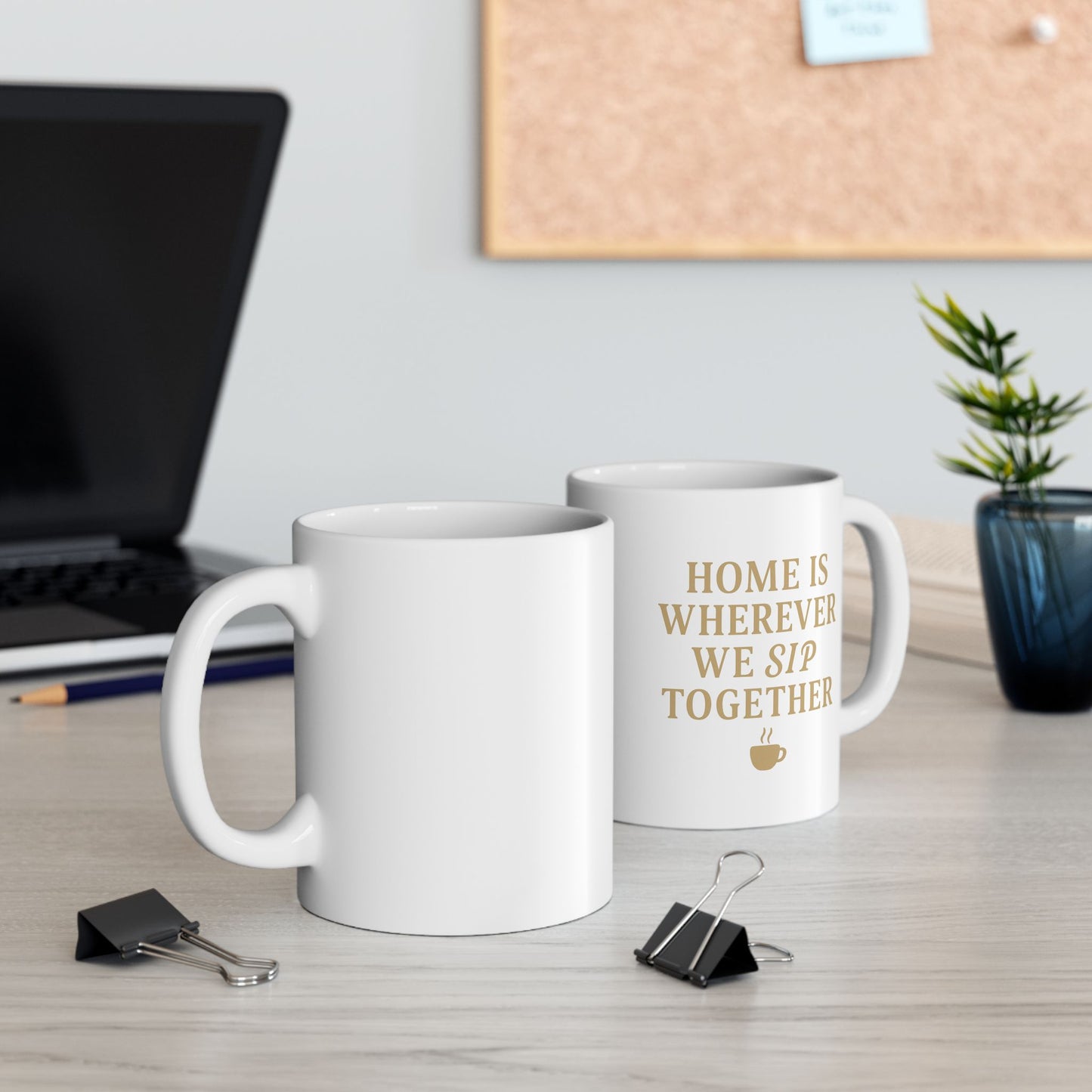 Home Together Ceramic Coffee Mug - 11oz & 15oz