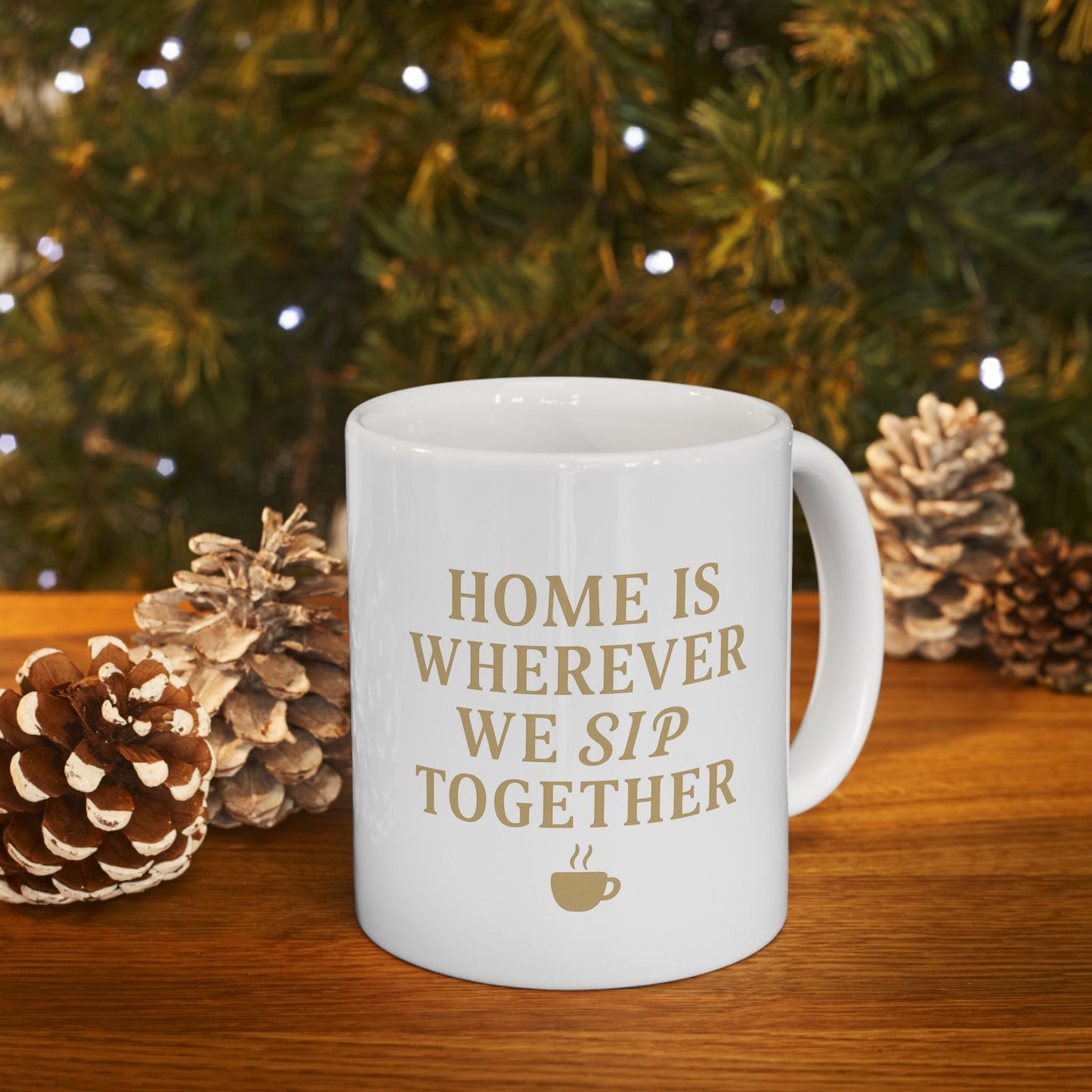 Home Together Ceramic Coffee Mug - 11oz & 15oz