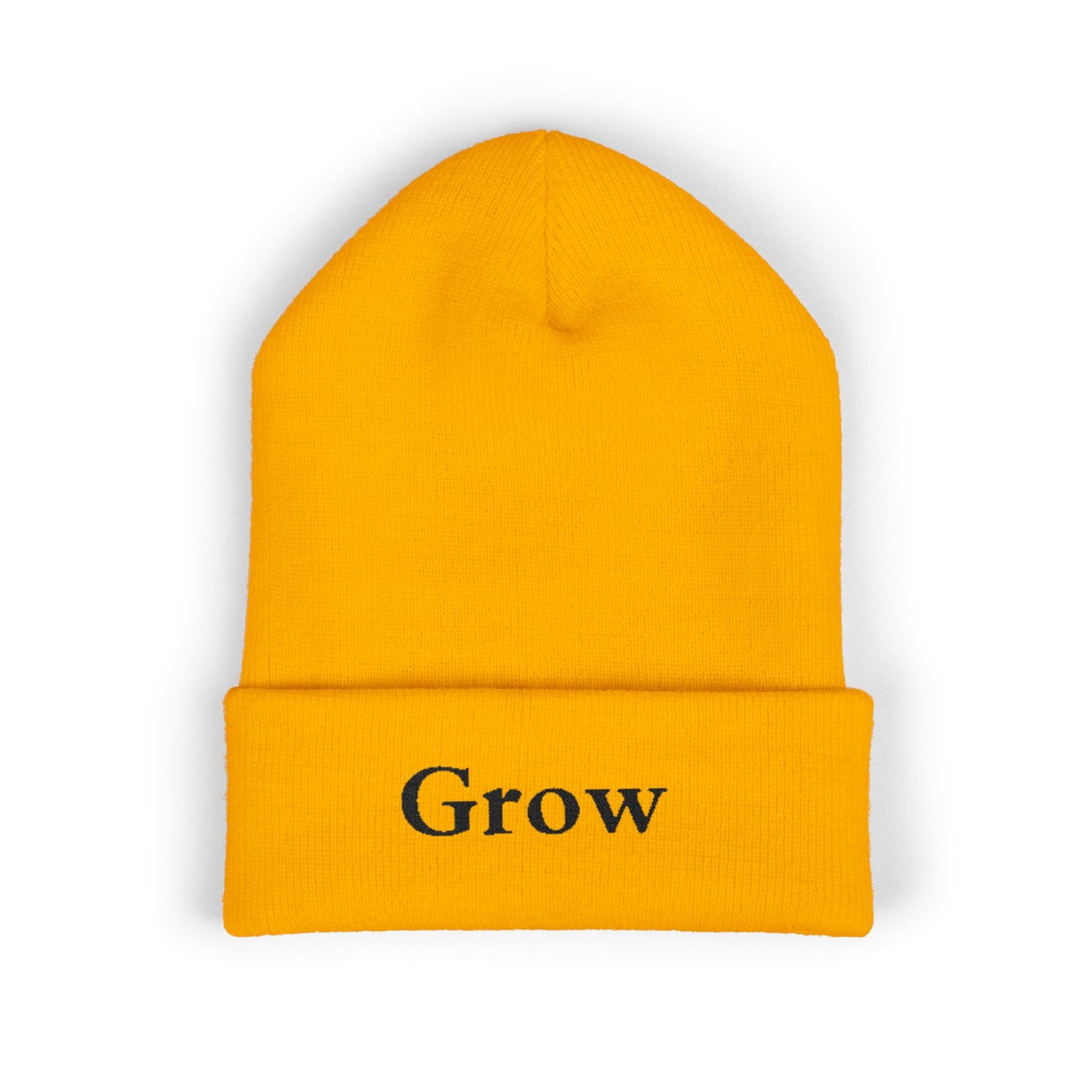 Beanie Hat Grow Embroidery Design
