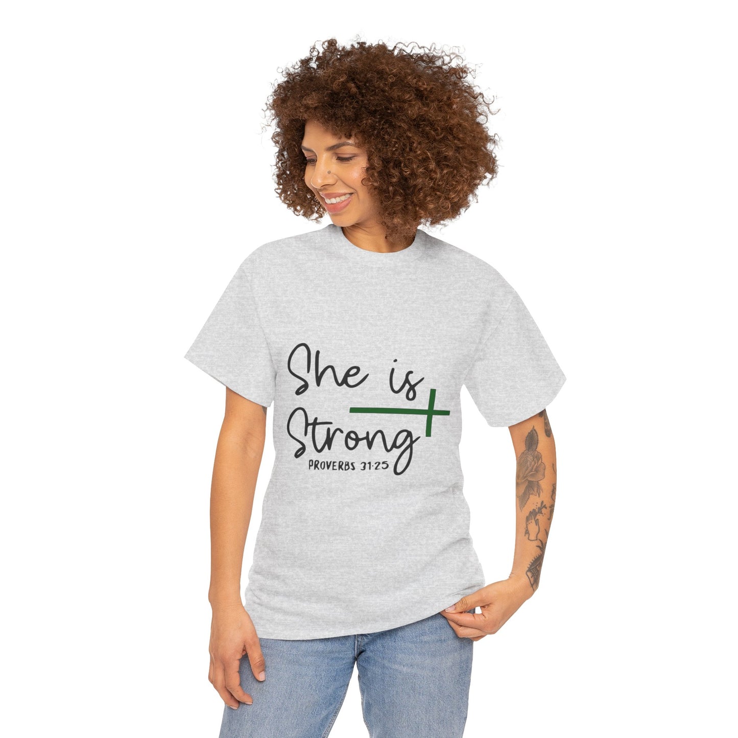 She Is Strong Cross