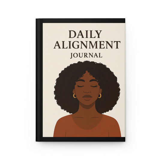 Daily Alignment Hardcover Journal — Guided Reflection Notebook