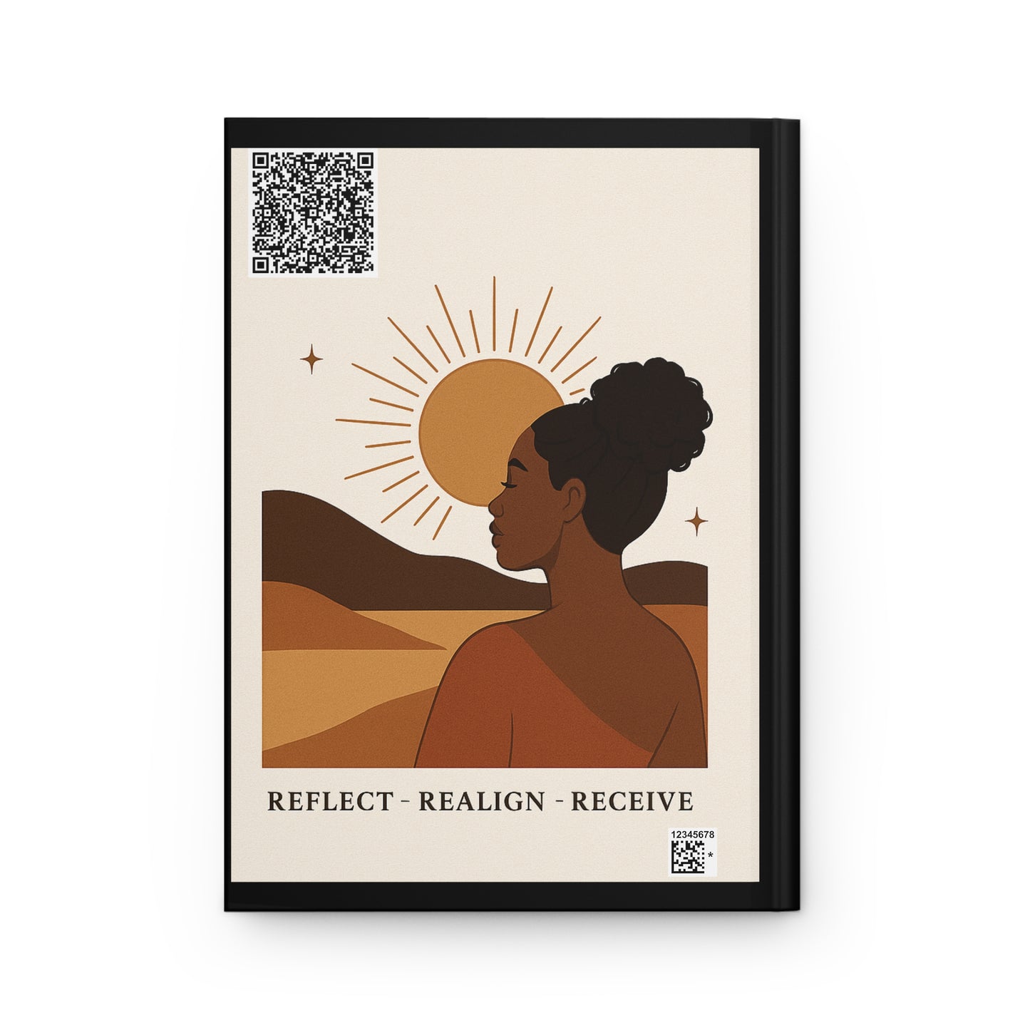 Daily Alignment Hardcover Journal — Guided Reflection Notebook