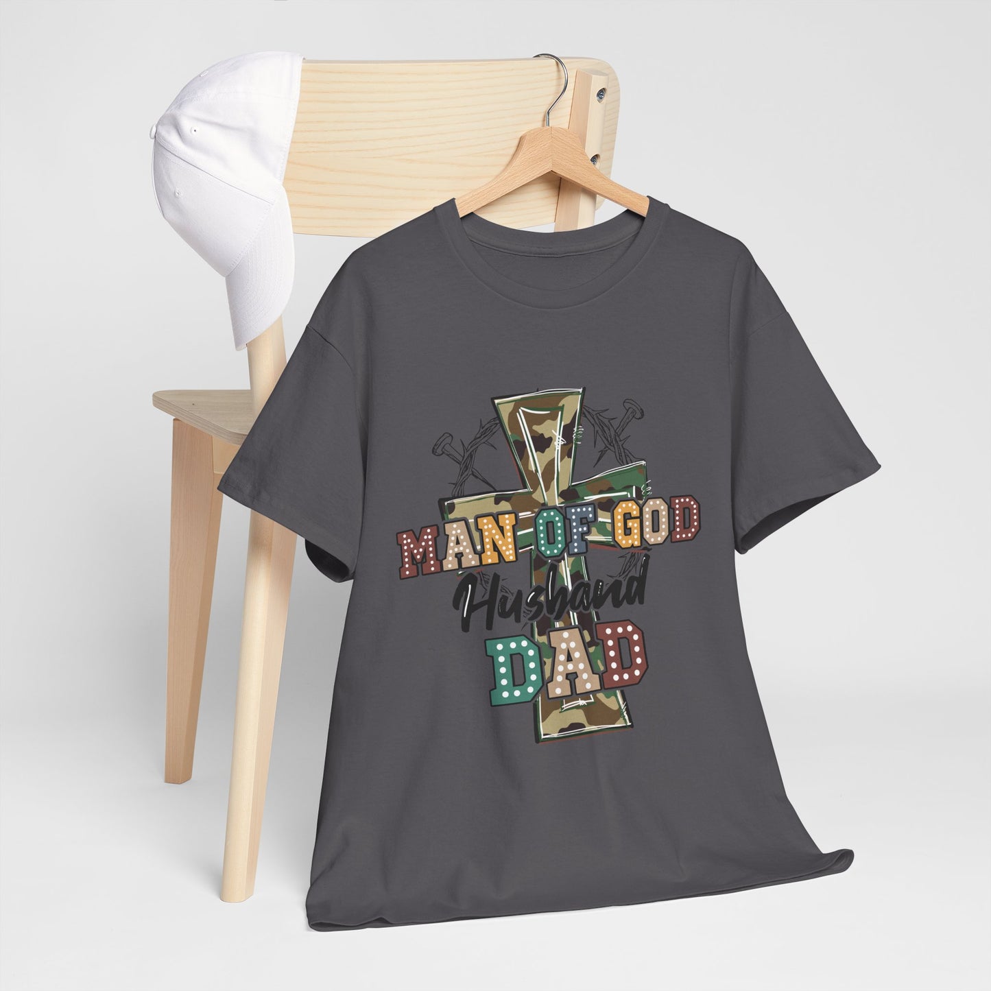 Tee Shirt for Men - Man Of God Design