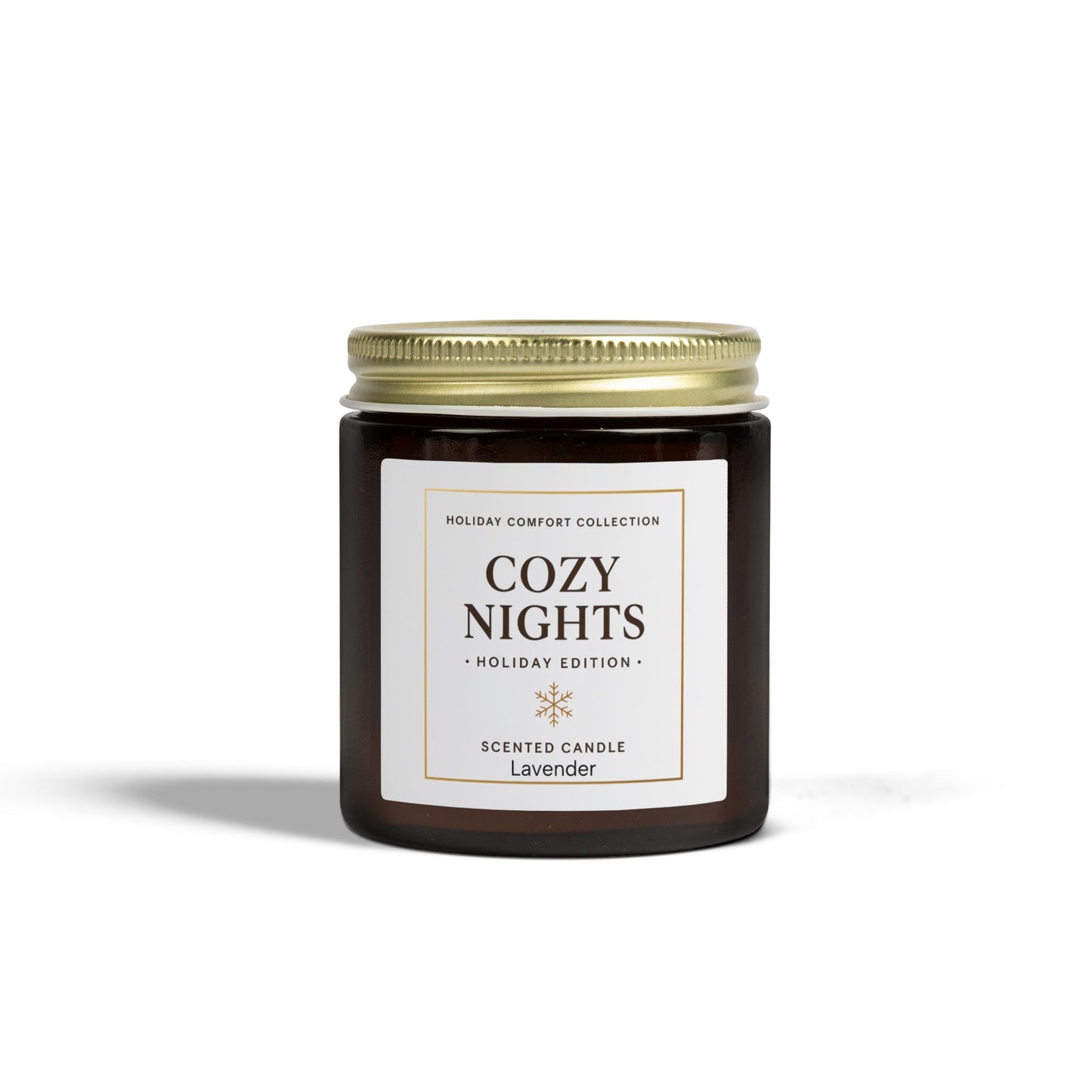 Cozy Nights Scented Candle — Coconut Apricot Wax (4oz & 9oz)