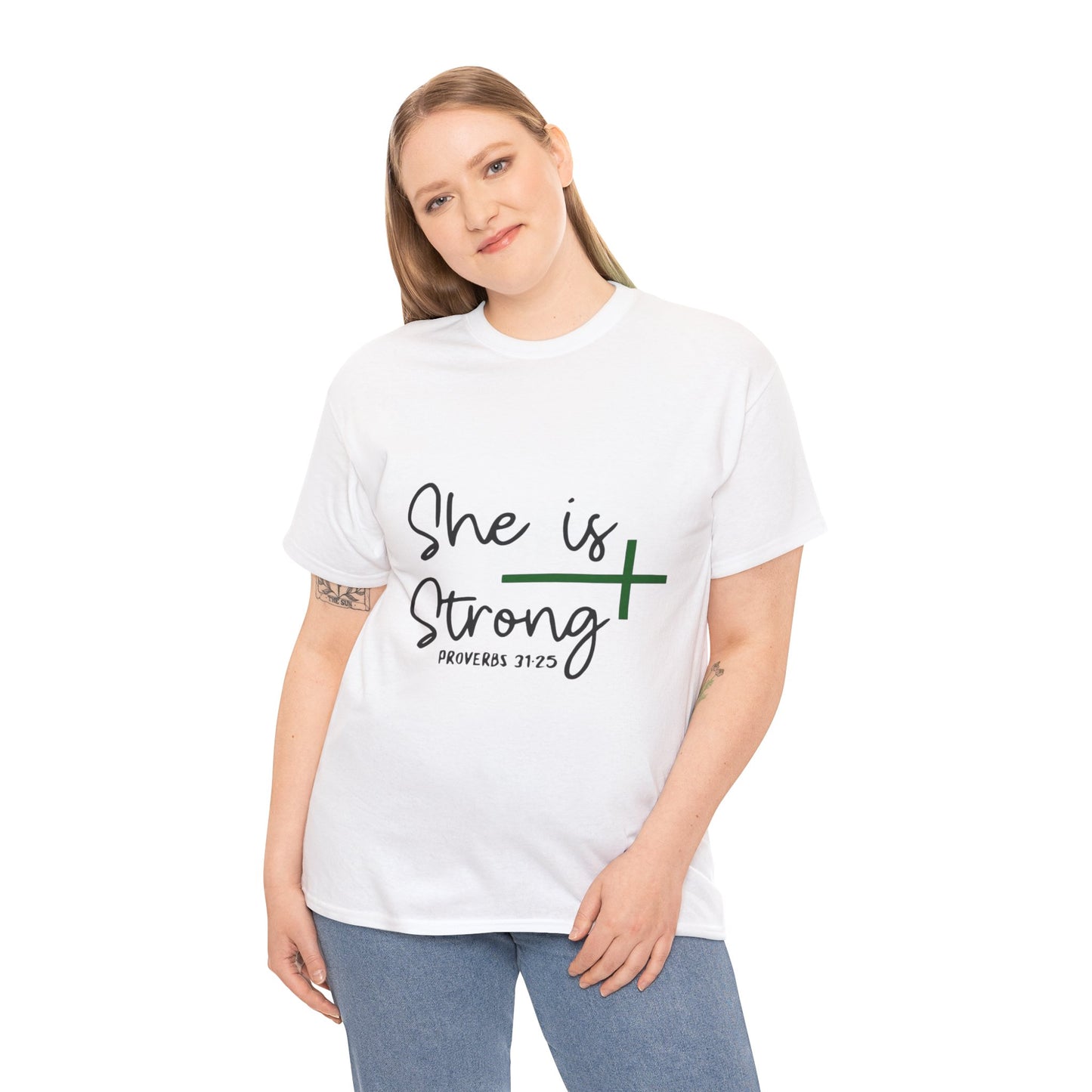 She Is Strong Cross