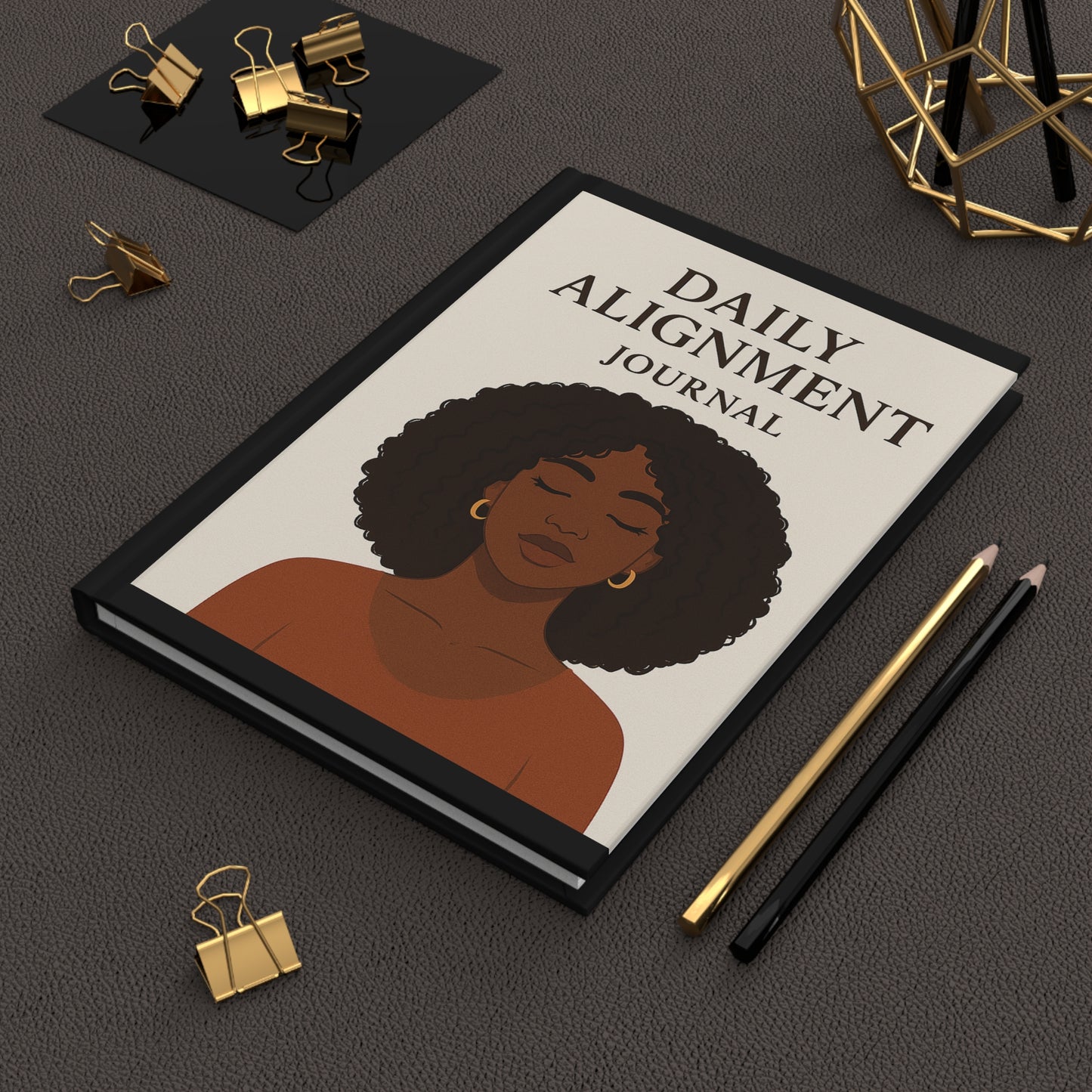Daily Alignment Hardcover Journal — Guided Reflection Notebook
