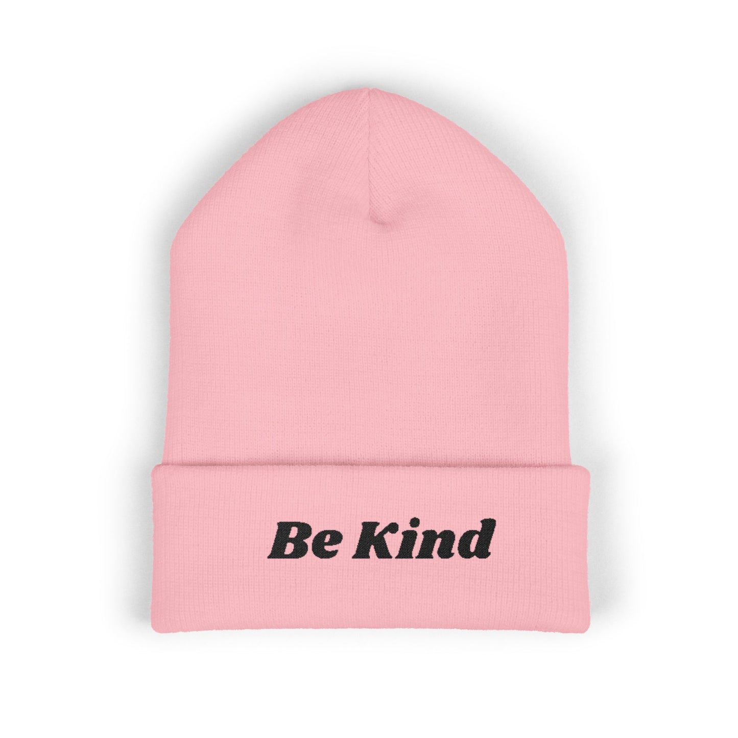 Beanie Hat - 'Be Kind' Embroidered Design