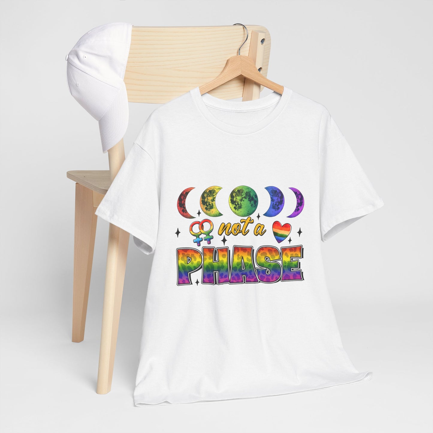 T-Shirt Not A Phase Unisex Heavy Cotton Tee