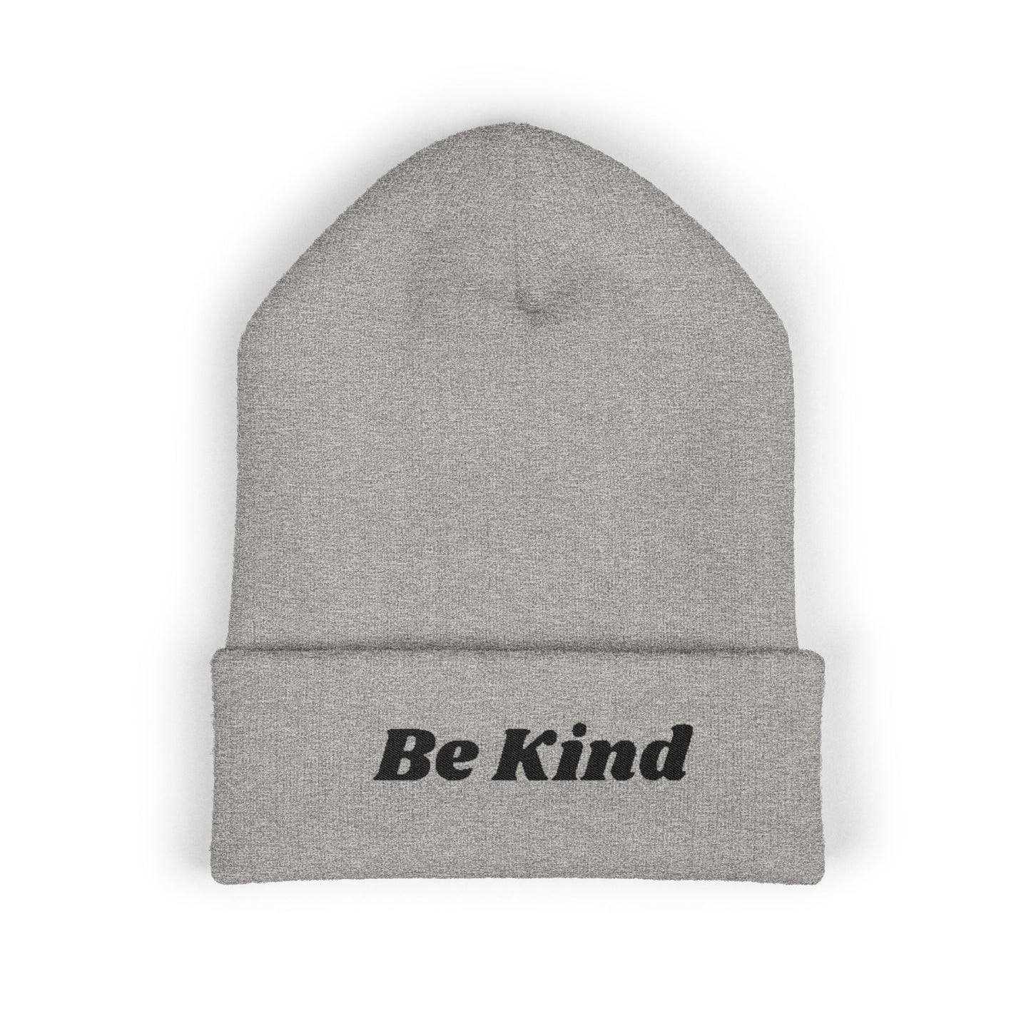 Beanie Hat - 'Be Kind' Embroidered Design