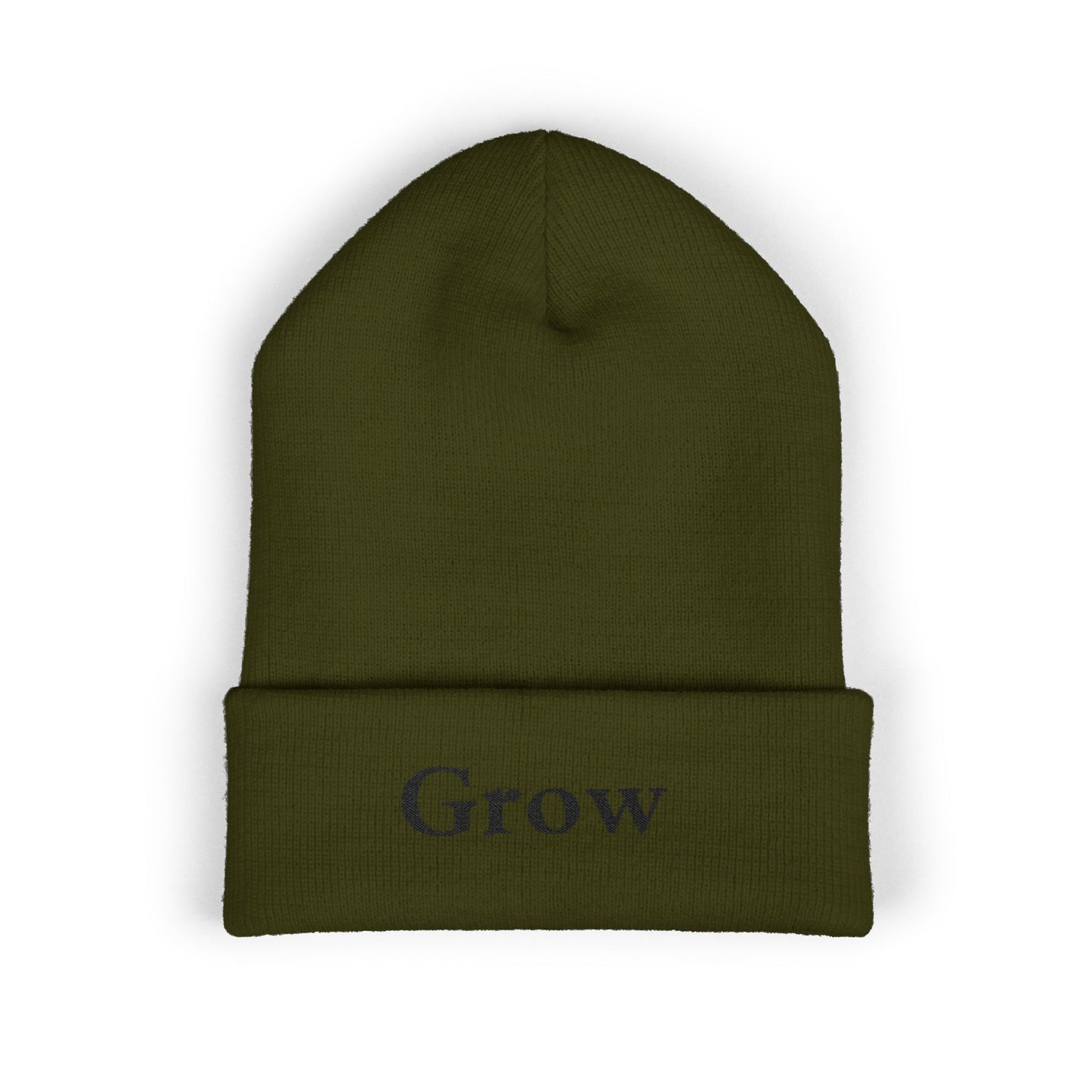 Beanie Hat Grow Embroidery Design