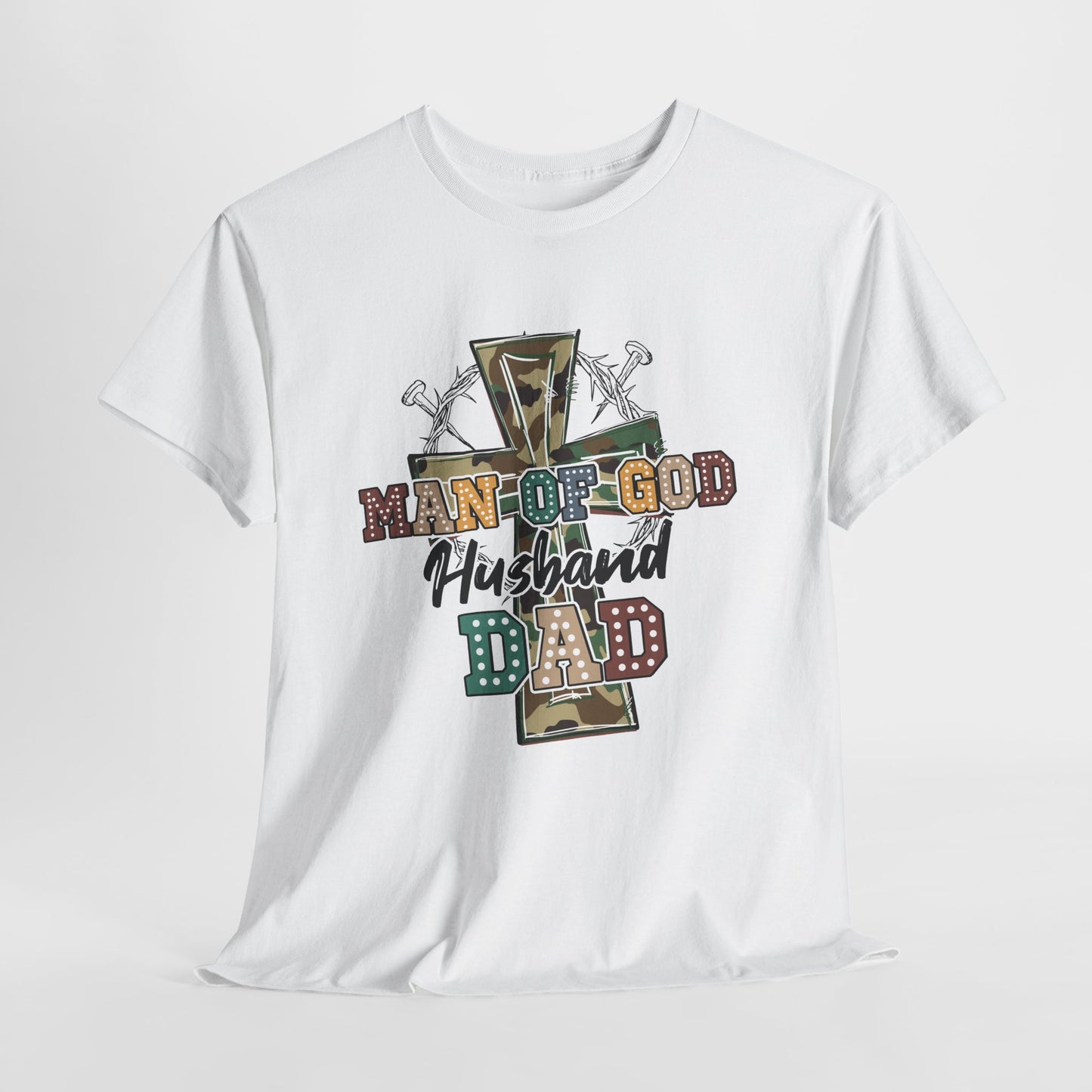 Tee Shirt for Men - Man Of God Design