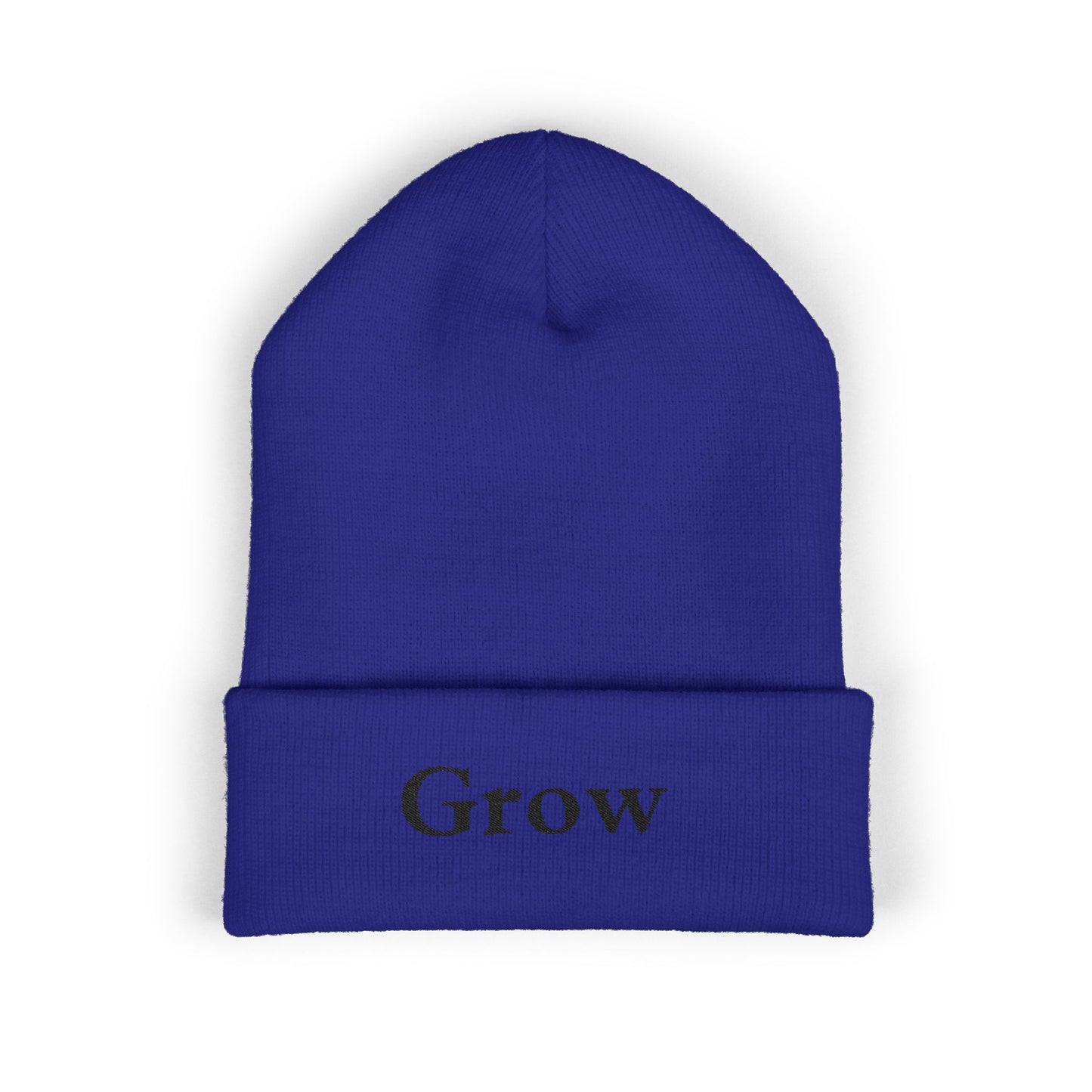 Beanie Hat Grow Embroidery Design